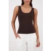 MONARI basic top Cape Town – dark chocolate