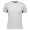 RAGMAN pánské triko s jemnou strukturou – světle šedé