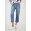 MONARI dámské culotte džíny se štrasovým detailem Hamptons – modrý denim, 7/8 délka