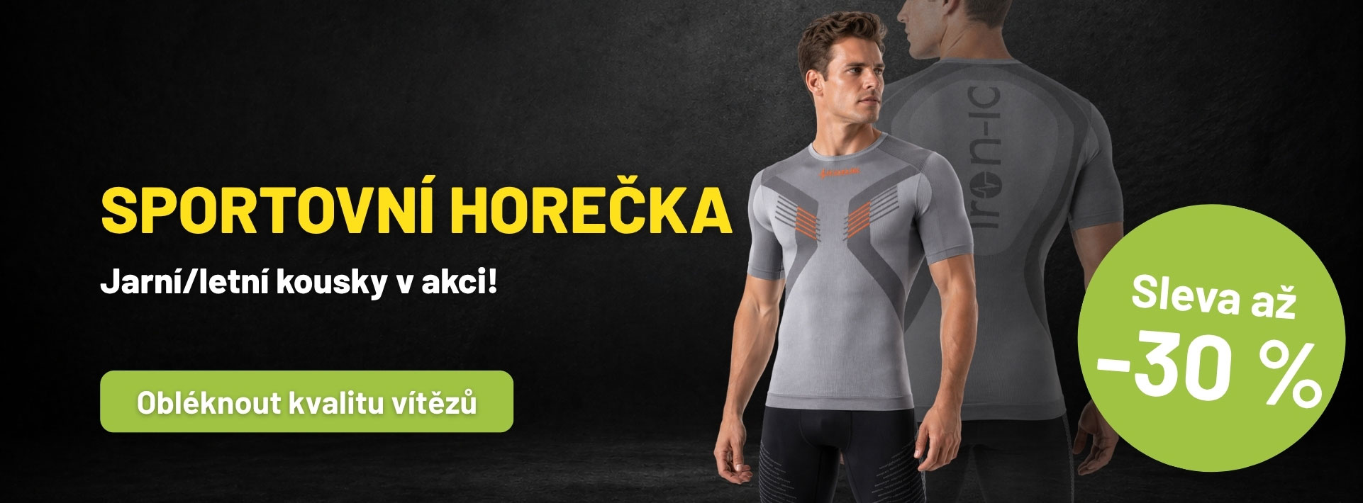 Sportovní horečka - jarní akce se slevami až 30%