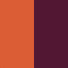 Orange/Bordeaux