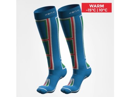 Lyžařské podkolenky FIRE - WARM