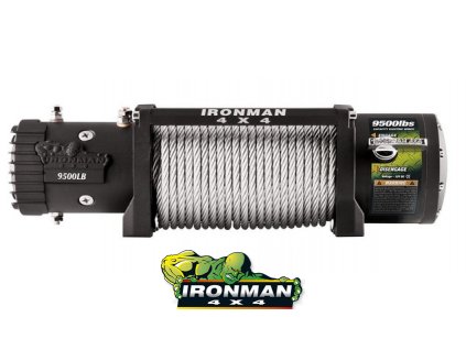 Ironman4x4 - Monster winch WWW9500LB, 12V - oceľové lano