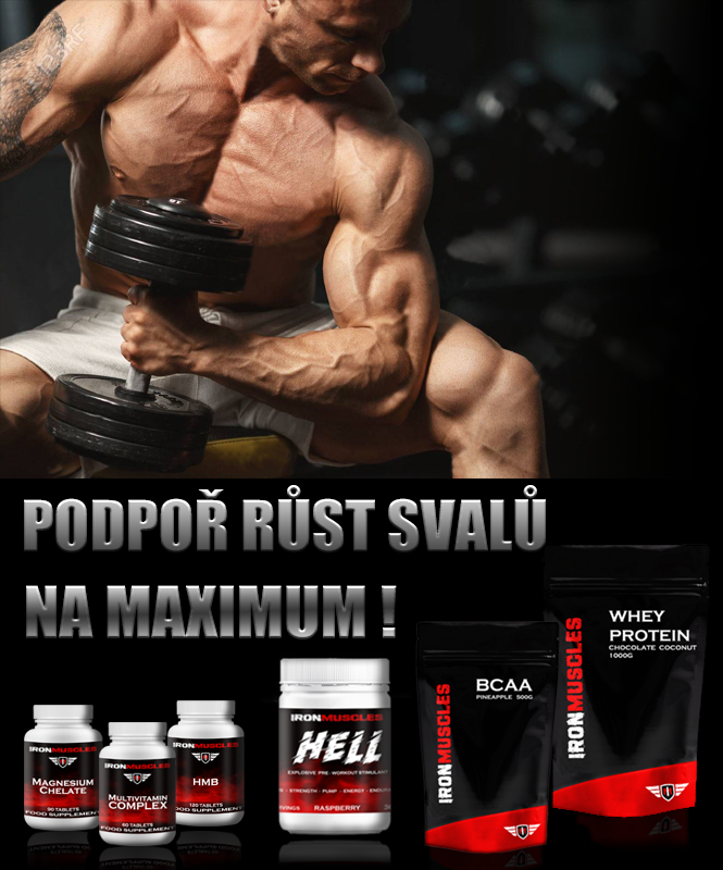 Podpoř růst svalů na maximum
