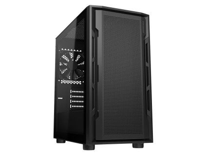 904 16 cougar pc skrin uniface black mini tower mesh front panel 1x 120mm fan tg left panel ie4122653