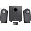 logitech z407 bluetooth computer speakers with subwoofer and wireless control graphite ie2242215