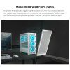 cougar pc skrin mx230 black rgb mid tower mesh front panel 4 x 120mm argb fans tg left panel image1 big ies6524866