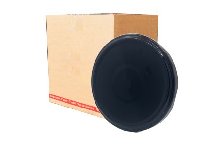 Zavařovací víčko TWIST 82 černé RSB Steril | irt.cz