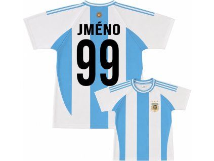 argentina potisk tričko
