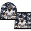 Komplet zimní čepice+nákrčník Mbappé Real Madrid