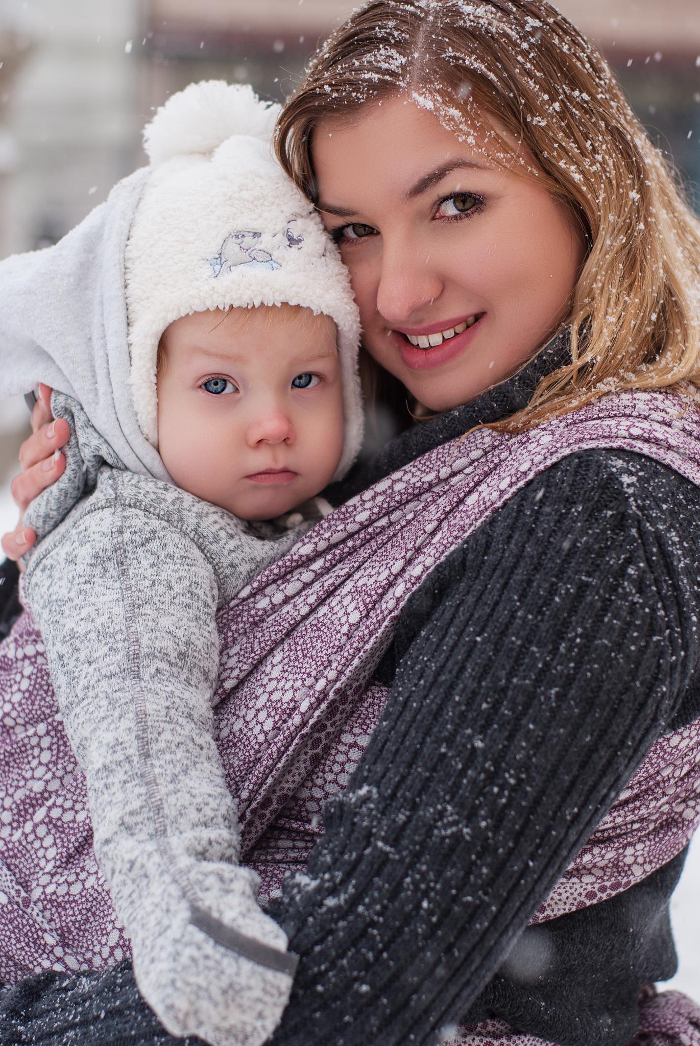 Jak se nosí děti v zimě?