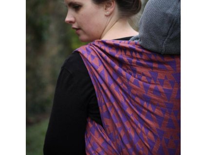 Yaro Delta Orange Violet 40% len