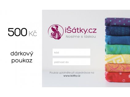 Dárkový poukaz - iŠátky.cz