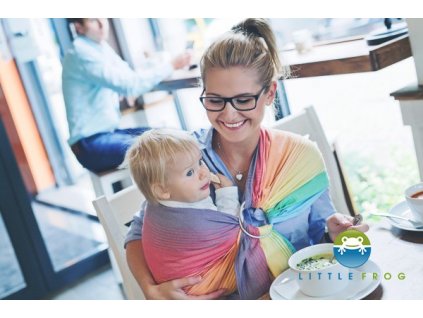 Little Frog Ring Sling Sandy Ammolite