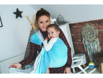 Little Frog Ring Sling Bamboo Lazurite