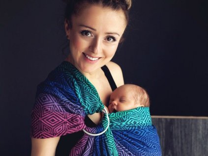 Little Frog Ring Sling Dark Aurora Cube