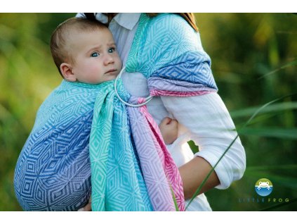 Little Frog Ring Sling Aurora Cube