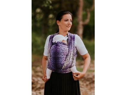 Šátek Be Lenka Shri Yantra Violet
