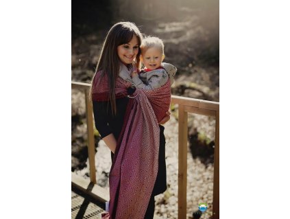 Little Frog Ring Sling Ruby Cube