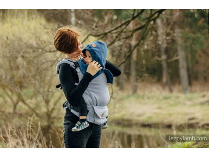 LennyLamb Nákrčník pro dva Blue Fleece