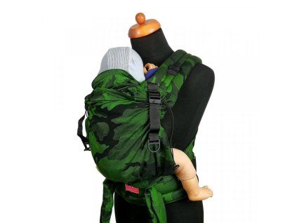 Moisha novorozenecké nosítko HuGo Green Cammo