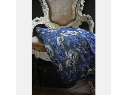 Yaro La Peonia Trinity Night-Blue Beige Wool