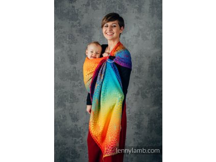 LennyLamb Ring Sling Rainbow Lotus 1,8m