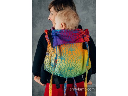 LennyLamb Onbuhimo Toddler Rainbow Lotus