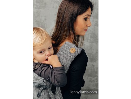 LennyLamb ochranné návleky Little Herringbone Ombre Grey