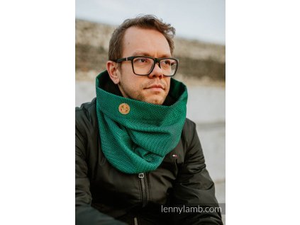 LennyLamb Nákrčník Basic Line Emerald & Black