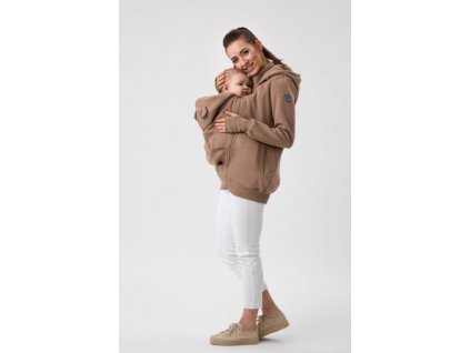 10092 2 fun2bemum babywearing sweatshirt bluza do noszenia latte 3