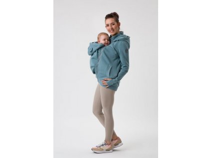 9969 1 fun2bemum babywearing sweatshirt bluza do noszenia dust mint brudna mieta 1