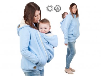 9972 2 fun2bemum bluza ciazowa do noszenia dziecka babywearing sweatshirt jeans blue niebieski3