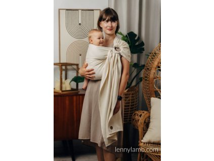 LennyLamb Ring Sling Little Herringbone Luce 1,8m