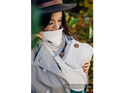 LennyLamb Nákrčník pro dva Off White Fleece