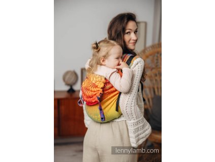 LennyLamb Onbuhimo PRO Preschool Rainbow Lotus