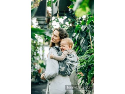 LennyLamb Onbuhimo PRO Toddler Birdy White Noise