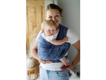 eng pl Baby Sling Linen Lotus Br