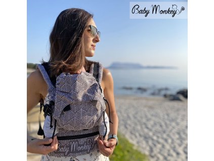 silva linen blend regolo ergonomic baby carrier