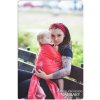 Natibaby Ring Sling Dandelions Rosso 13% hedvábí + 19% ramie