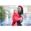 Natibaby Ring Sling Dandelions Rosso 13% hedvábí + 19% ramie