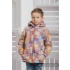 LennyLamb kabát chlapecký - Quartet with cafe latte