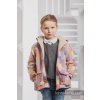 LennyLamb kabát chlapecký - Quartet with cafe latte