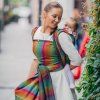 LennyLamb Little Herringbone Imagination dark - vazba rybí kost