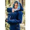 LennyLamb Fleecová mikina Navy blue s Little Herringbone Petrea  2.0