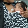 Yaro Ring Sling Triggers Ultra Black White 30% bambus