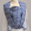 Didymos Prima  Marine-Weiß