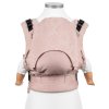 baby size fusion baby carrier with buckles classic iced butterfly pale pink