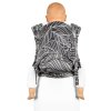 Fidella FlyTai Toddler size Dancing Leaves Black & White