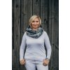LennyLamb Nákrčník Glamorous Lace Reverse & Aquamarine